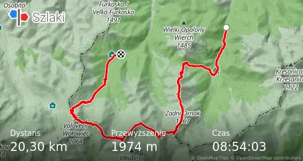 Szlak z doliny Chochołowskiej do Kościeliskiej: mapa, czas przejścia, porady Szlak z doliny Chochołowskiej do Kościeliskiej: mapa, czas przejścia, porady
