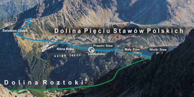 Kompletna mapa turystyczna doliny pięciu stawów: najlepsze szlaki i trasy Kompletna mapa turystyczna doliny pięciu stawów: najlepsze szlaki i trasy