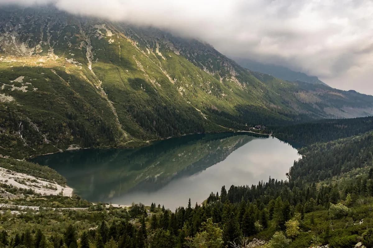 Jak dojść z Doliny Pięciu Stawów do Morskiego Oka - mapa i opis szlaku Jak dojść z Doliny Pięciu Stawów do Morskiego Oka - mapa i opis szlaku
