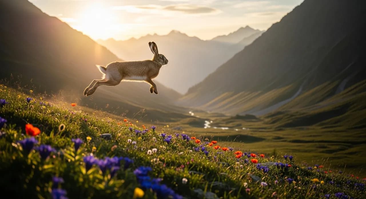 Najlepszy moment na obserwację zajęcy w Dolinie Kościeliskiej - poradnik Najlepszy moment na obserwację zajęcy w Dolinie Kościeliskiej - poradnik
